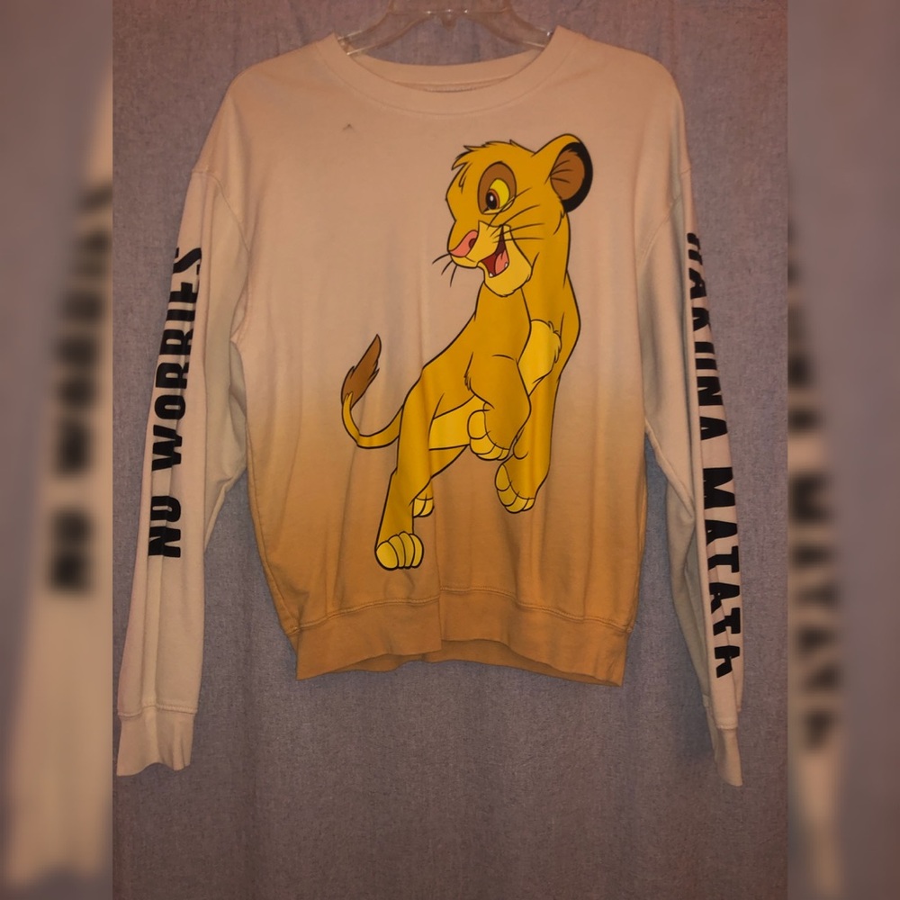 Lion King sweatshirt